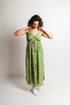 Bodenlanges Alinienkleid Delia